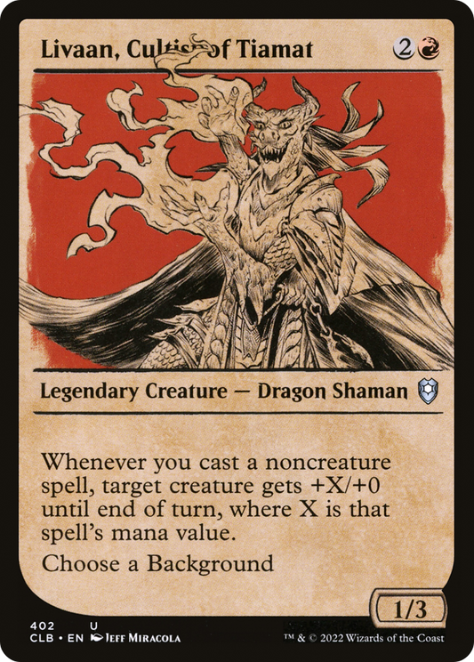 Livaan, Cultist of Tiamat (CLB-402) (Showcase) (Foil)