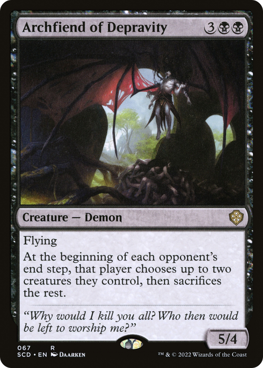 Archfiend of Depravity (SCD-067)