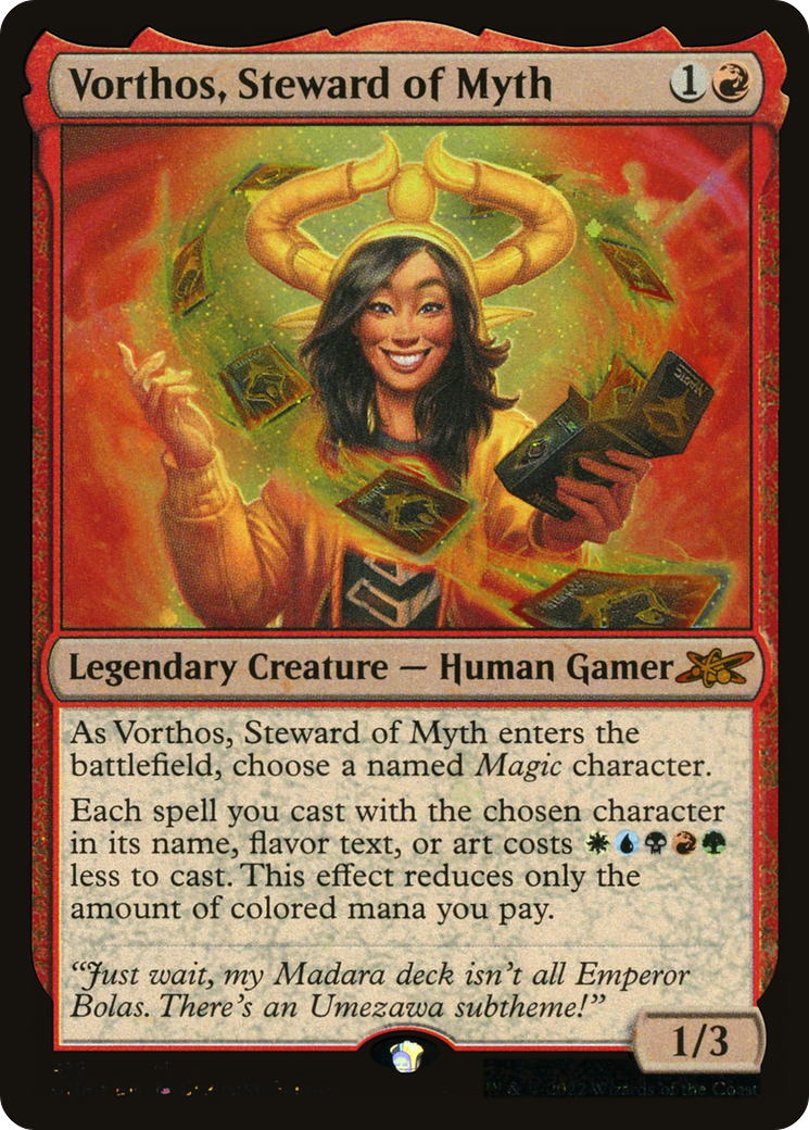 Vorthos, Steward of Myth (UNF-412) (Galaxy Foil)