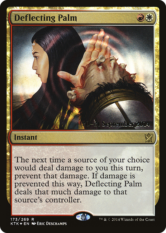 Deflecting Palm (PRE-173S) (Foil)