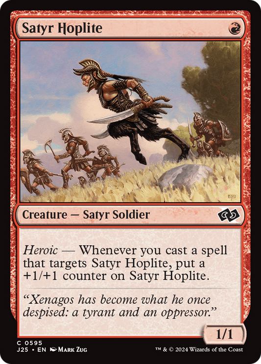 Satyr Hoplite (J25-595)