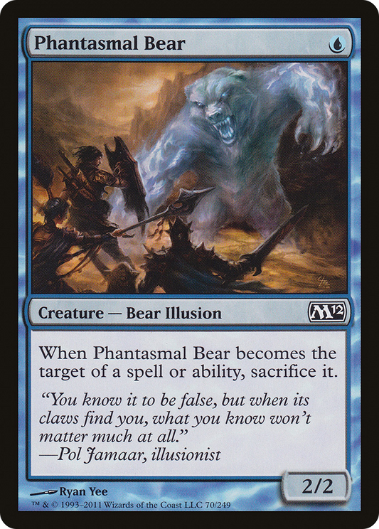 Phantasmal Bear (M12-070) (Foil)