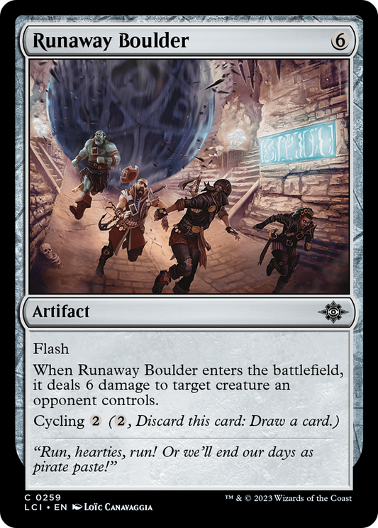 Runaway Boulder (LCI-259) (Foil)