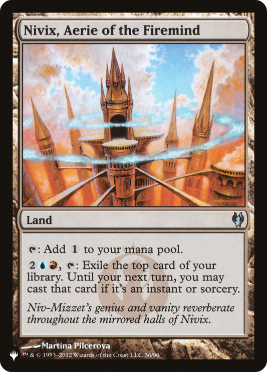 Nivix, Aerie of the Firemind (LIST-DDJ-36)
