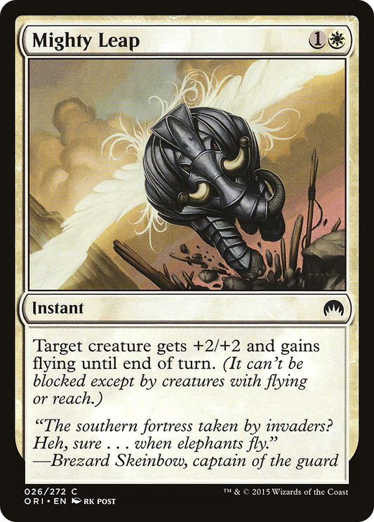 Mighty Leap (ORI-026) (Foil)