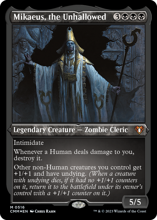 Mikaeus, the Unhallowed (CMM-516) (Etched Foil)