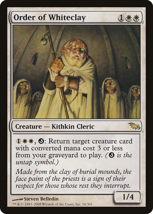 Order of Whiteclay (SHM-016) (Foil)