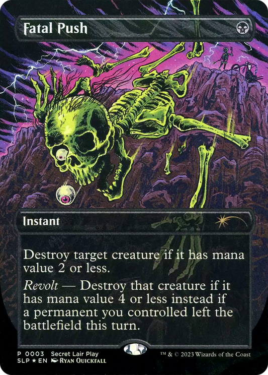 Fatal Push (SLP-003) (Borderless) (Foil)