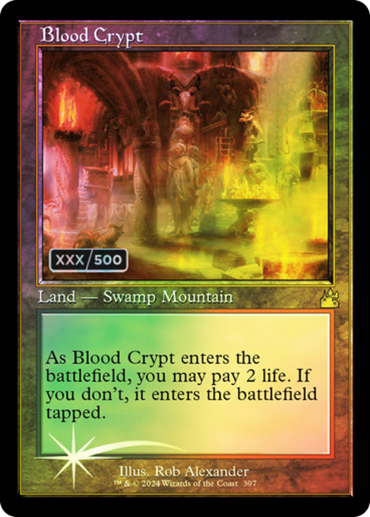 Blood Crypt (RVR-397Z) (Foil) (Serialized)