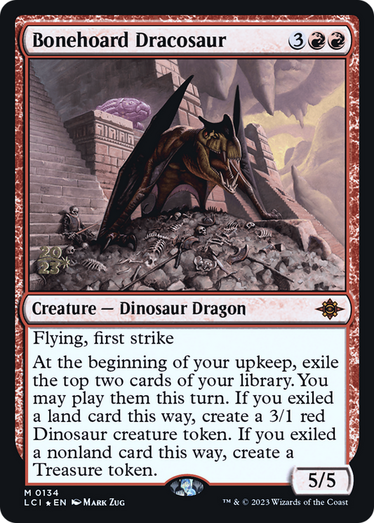 Bonehoard Dracosaur (PRE-134S) (Foil)