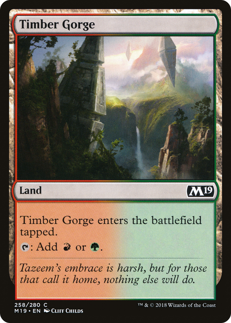 Timber Gorge (M19-258) (Foil)