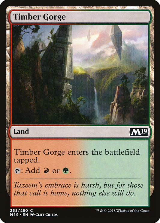 Timber Gorge (M19-258) (Foil)