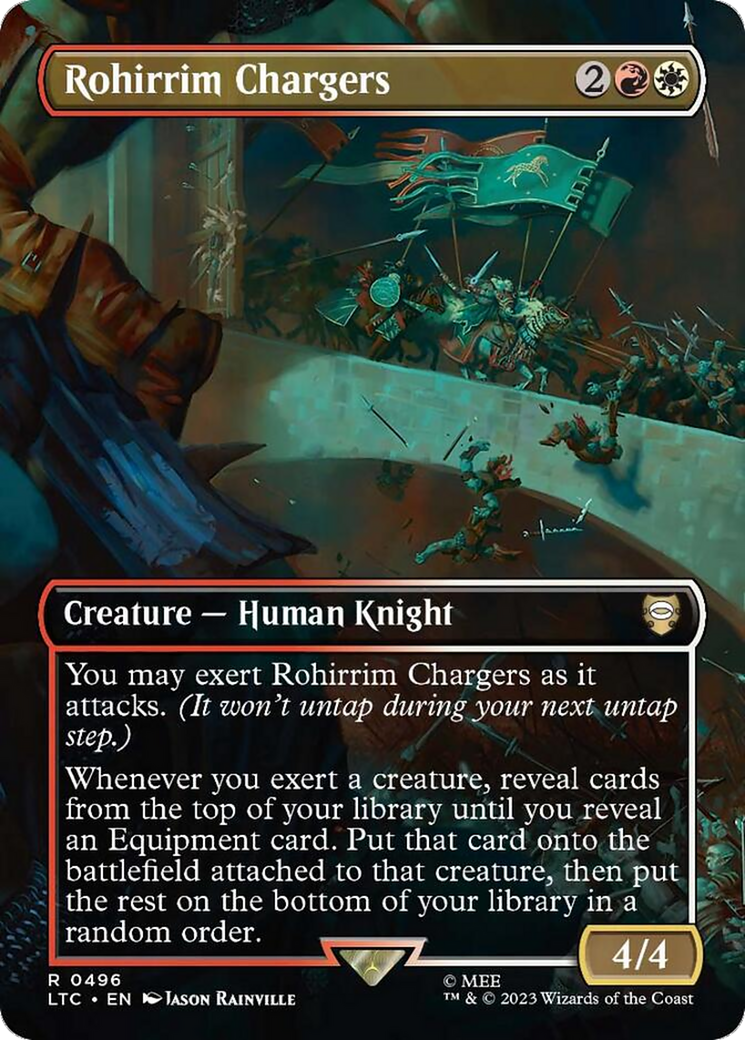 Rohirrim Chargers (LTC-496) (Borderless) (Foil)