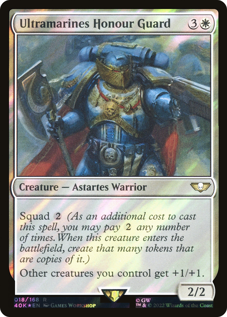 Ultramarines Honour Guard (40K-18★) (Surge Foil)