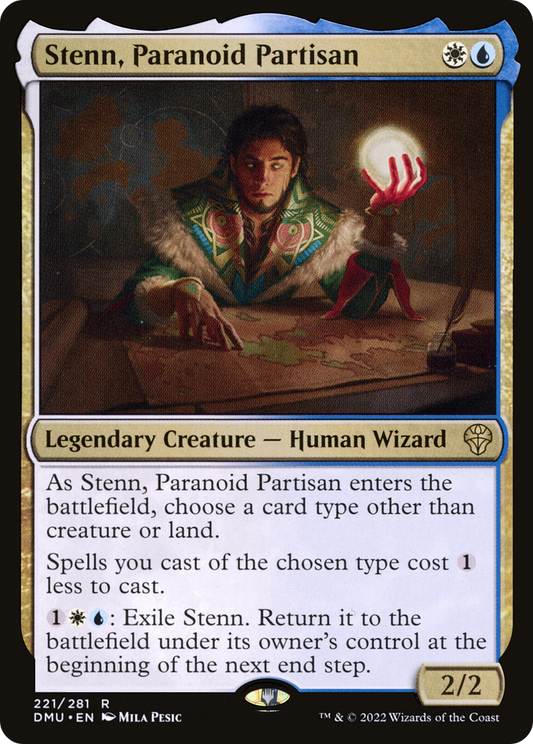 Stenn, Paranoid Partisan (DMU-221) (Foil)