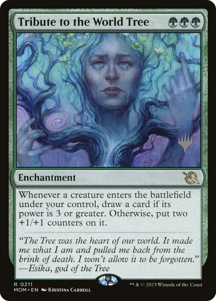 Tribute to the World Tree (PPMOM-211P) (Foil)