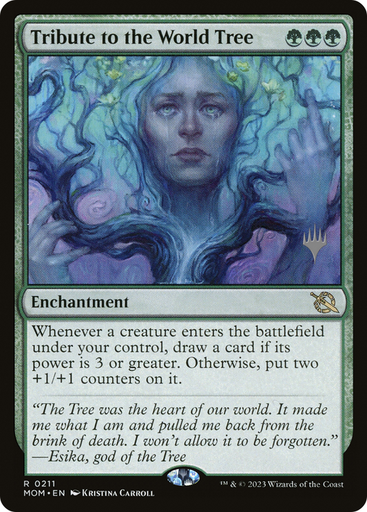 Tribute to the World Tree (PPMOM-211P) (Foil)