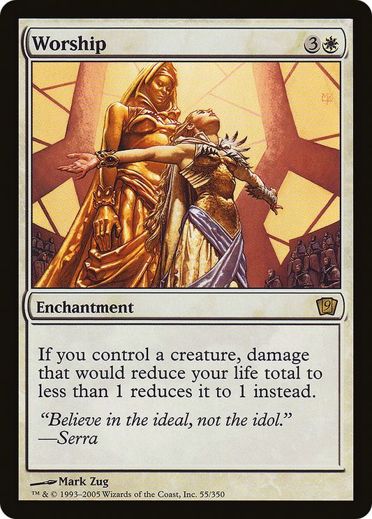Worship (9ED-55★) (Foil)