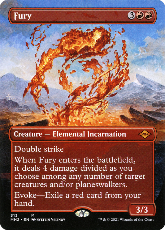 Fury (MH2-313) (Borderless) (Foil)