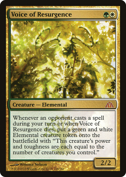 Voice of Resurgence (DGM-114) (Foil)