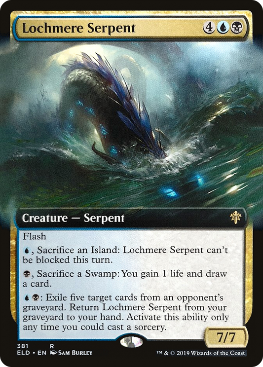 Lochmere Serpent (ELD-381) (Extended Art)