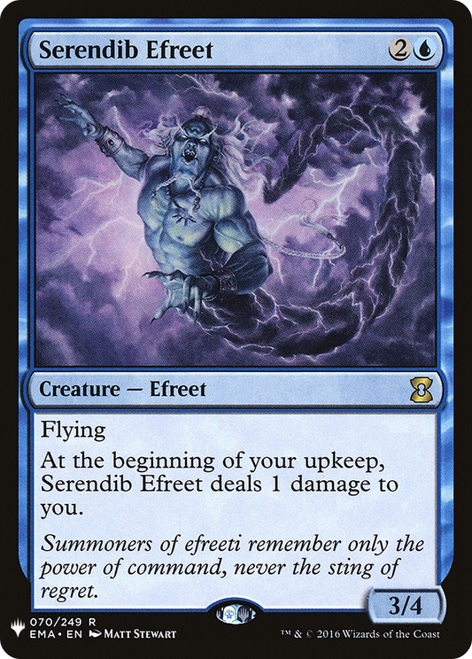Serendib Efreet (LIST-EMA-70)