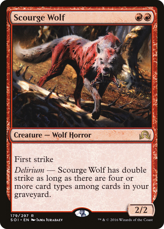 Scourge Wolf (SOI-179) (Foil)