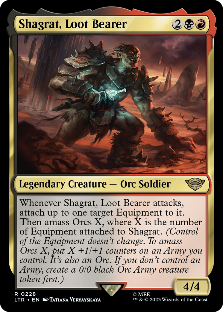 Shagrat, Loot Bearer (LTR-228) (Foil)