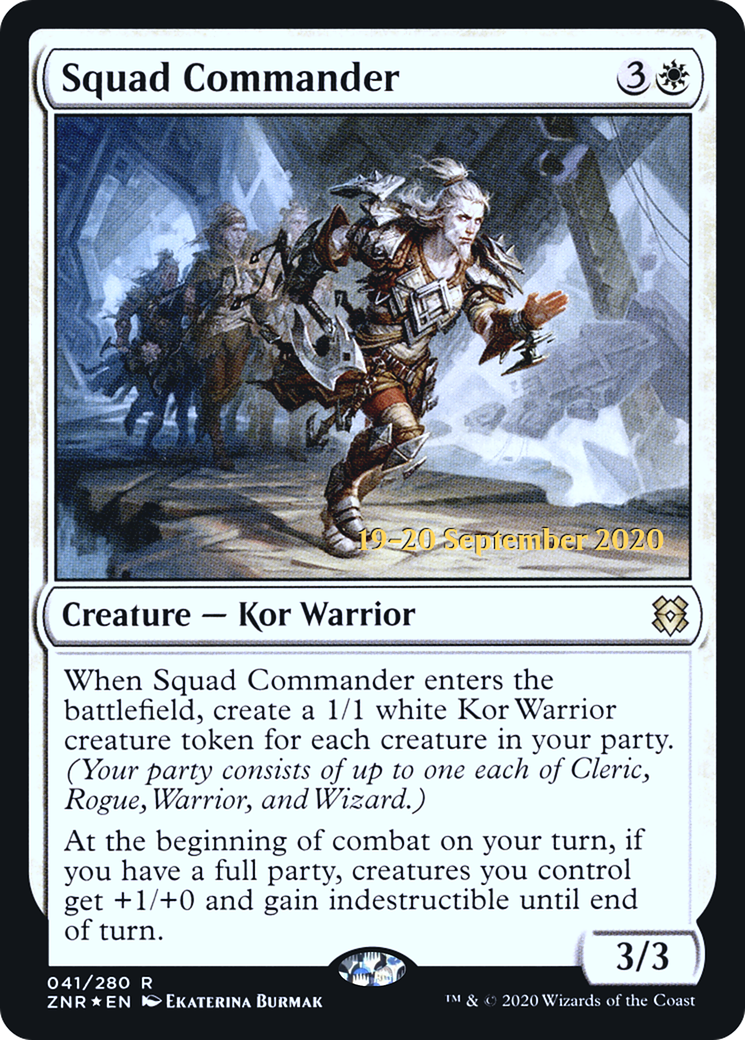 Squad Commander (PRE-41S) (Foil)