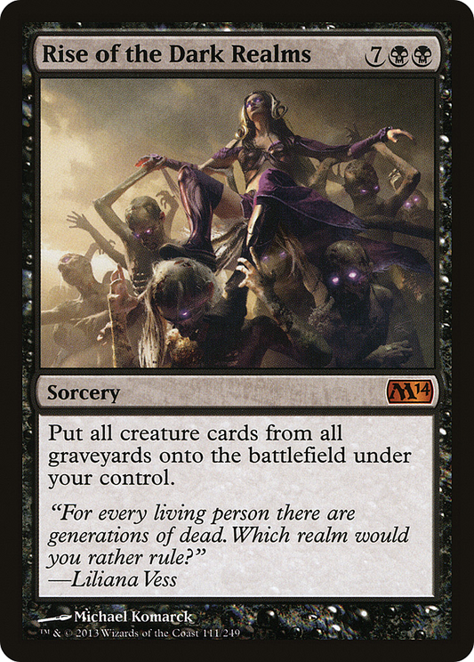 Rise of the Dark Realms (M14-111) (Foil)