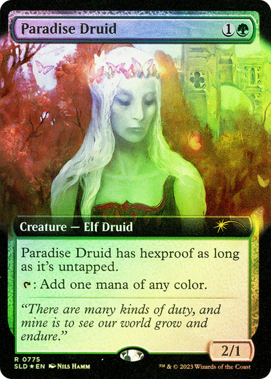 Paradise Druid (SLD-775) (Extended Art) (Foil)