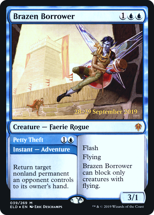 Brazen Borrower // Petty Theft (PRE-39S) (Foil)