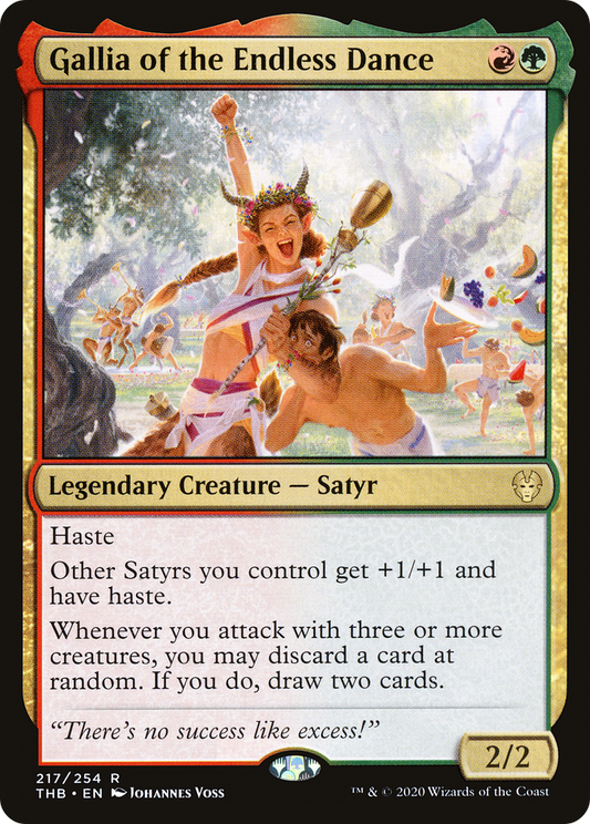 Gallia of the Endless Dance (THB-217) (Foil)