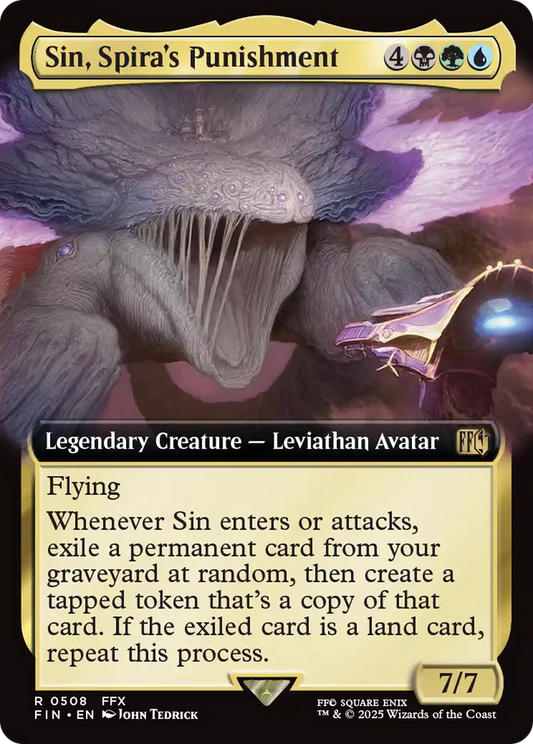 Sin, Spira's Punishment (FIN-508) (Extended Art)
