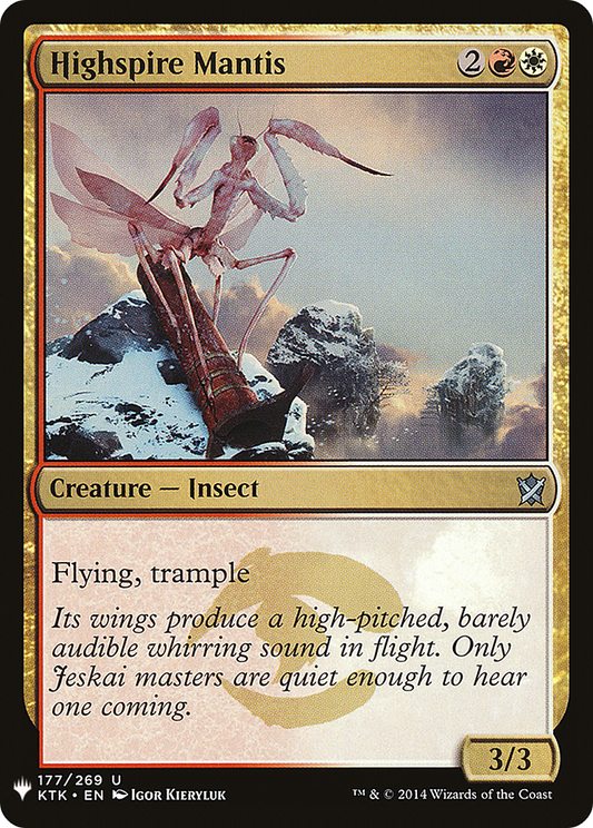 Highspire Mantis (LIST-KTK-177)