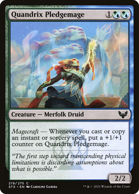 Quandrix Pledgemage (STX-219)