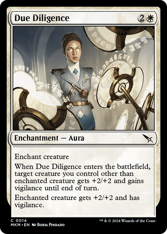 Due Diligence (MKM-014)