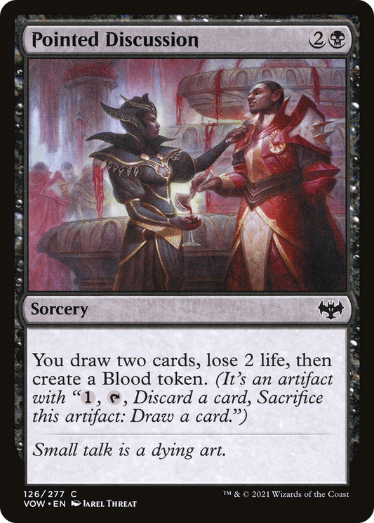 Pointed Discussion (VOW-126) (Foil)