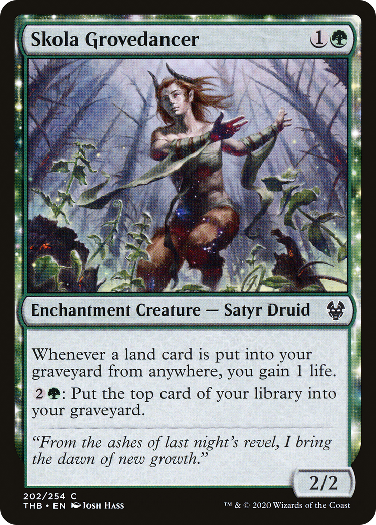 Skola Grovedancer (THB-202) (Foil)