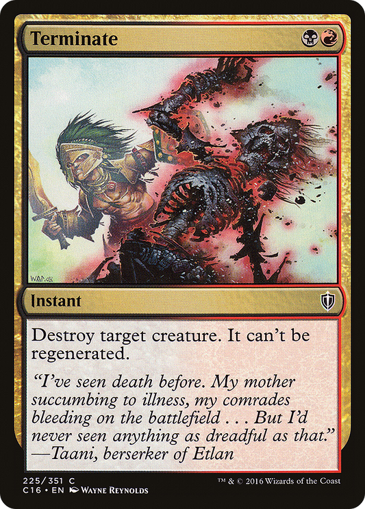 Terminate (C16-225)