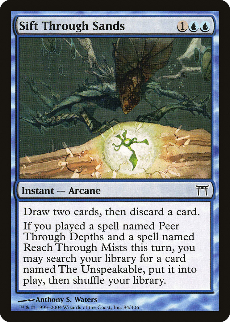 Sift Through Sands (CHK-084) (Foil)