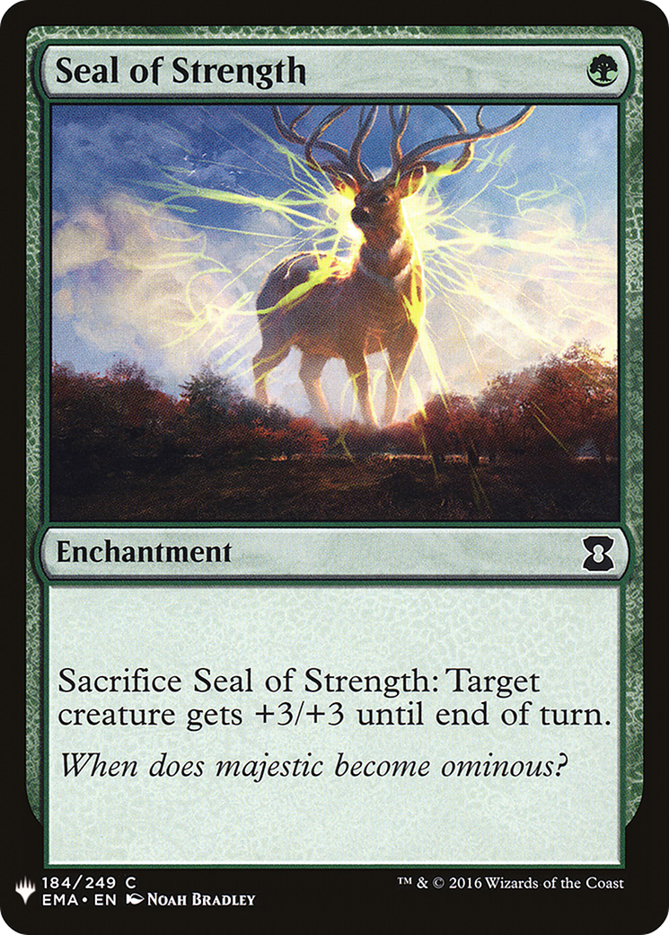 Seal of Strength (LIST-EMA-184)