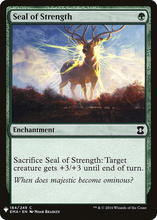 Seal of Strength (LIST-EMA-184)