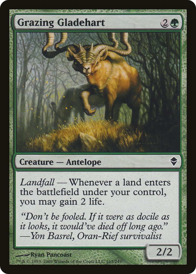 Grazing Gladehart (ZEN-163) (Foil)