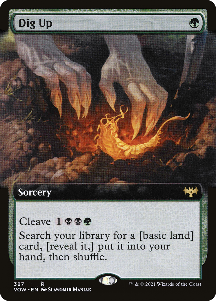 Dig Up (VOW-387) (Extended Art) (Foil)