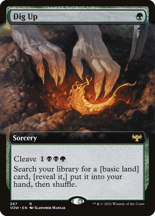Dig Up (VOW-387) (Extended Art) (Foil)