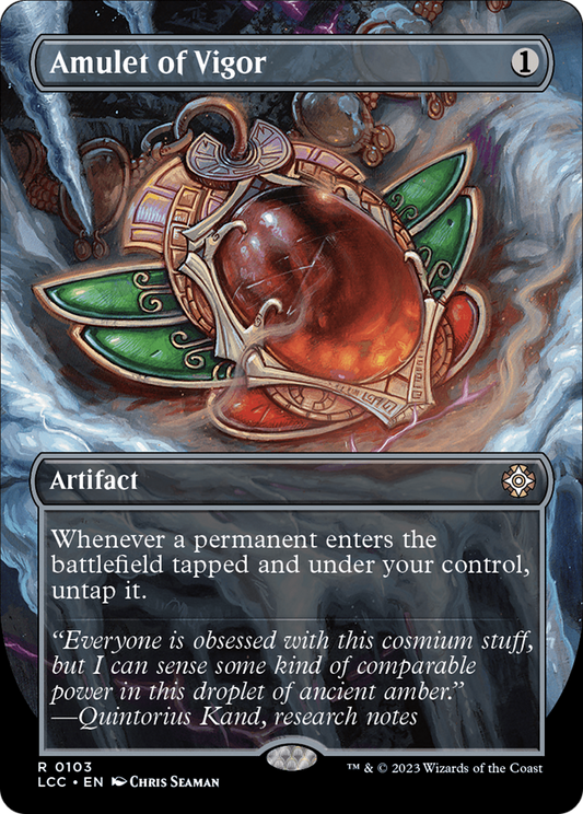 Amulet of Vigor (LCC-103) (Borderless) (Foil)