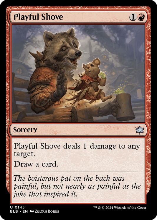 Playful Shove (BLB-145)