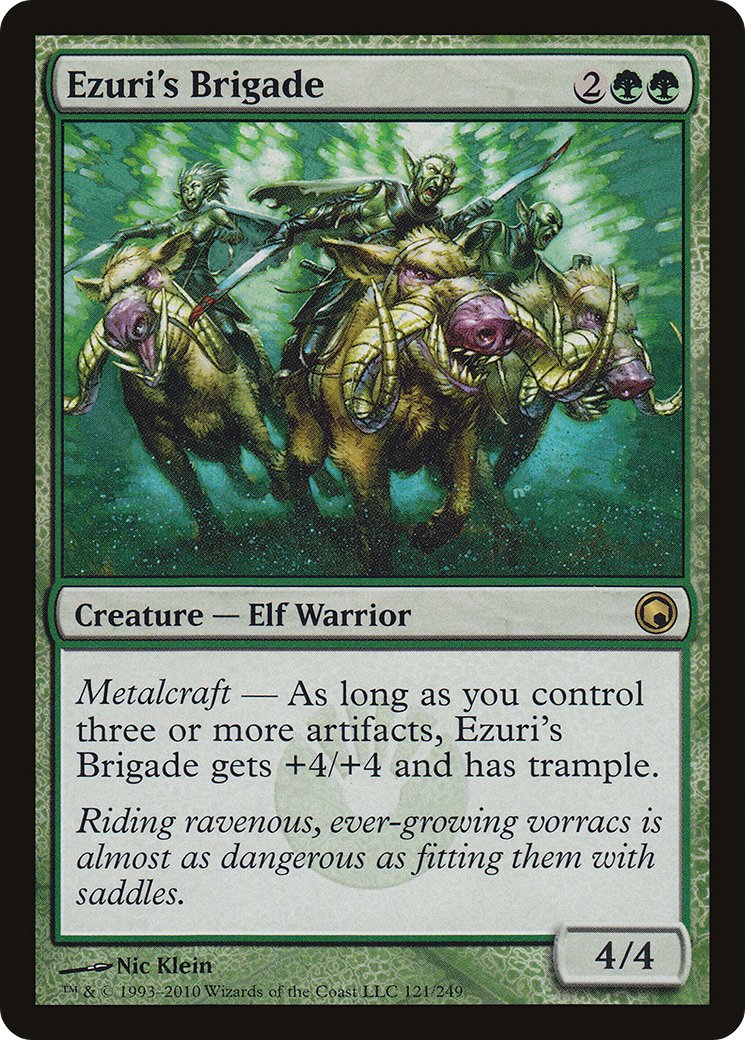 Ezuri's Brigade (SOM-121) (Foil)
