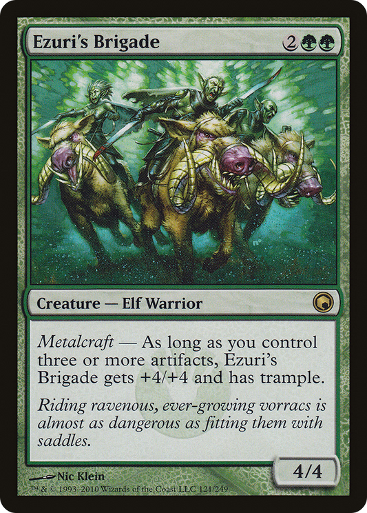 Ezuri's Brigade (SOM-121) (Foil)